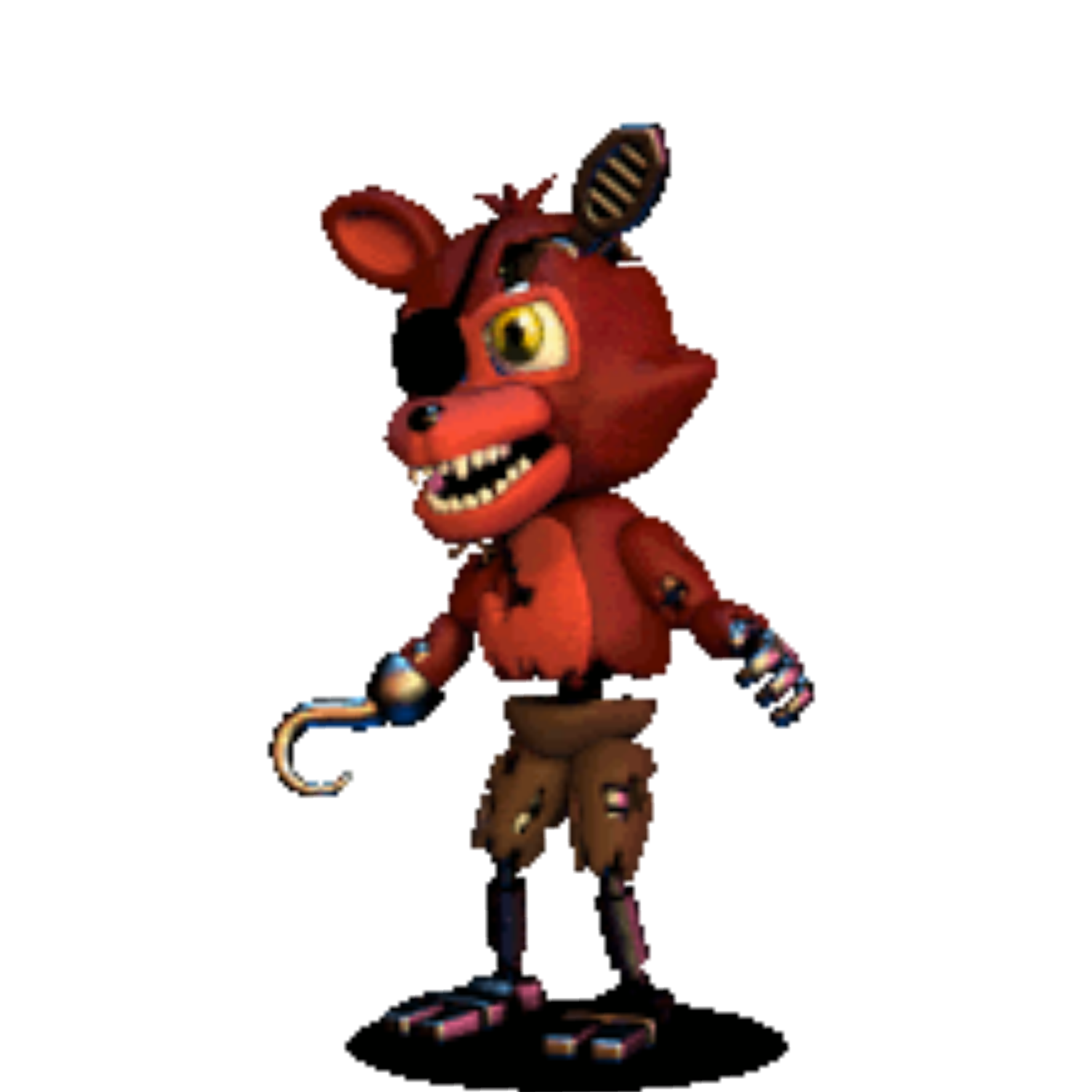 Amazon Com Adventure Withered Foxy Fnaf World Pixel Art Unisex Fun My Xxx Hot Girl 8660