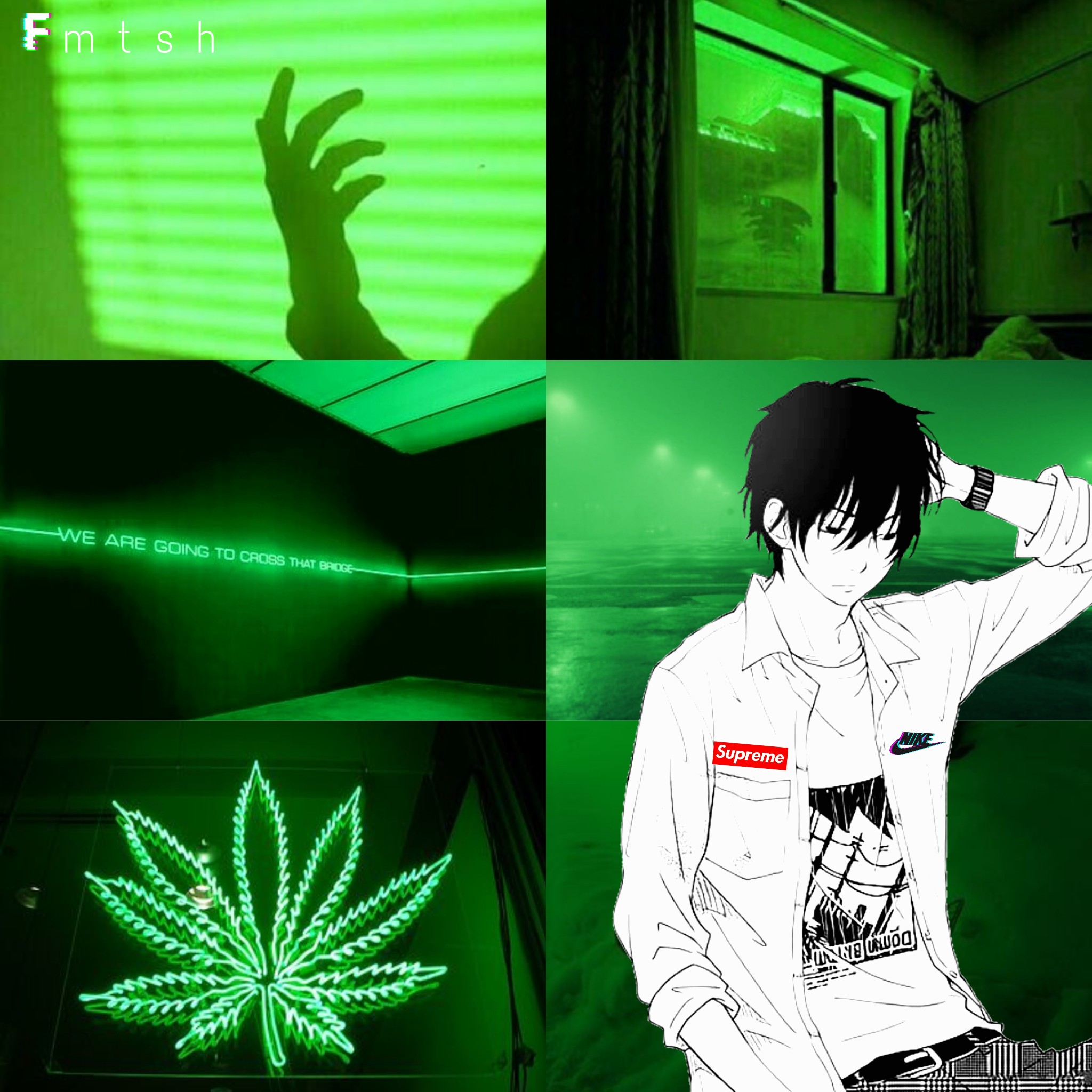  Anime  Green  Aesthetic 