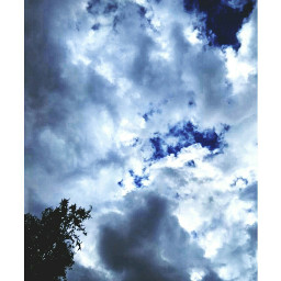 sky skyview clouds cloudysky blue