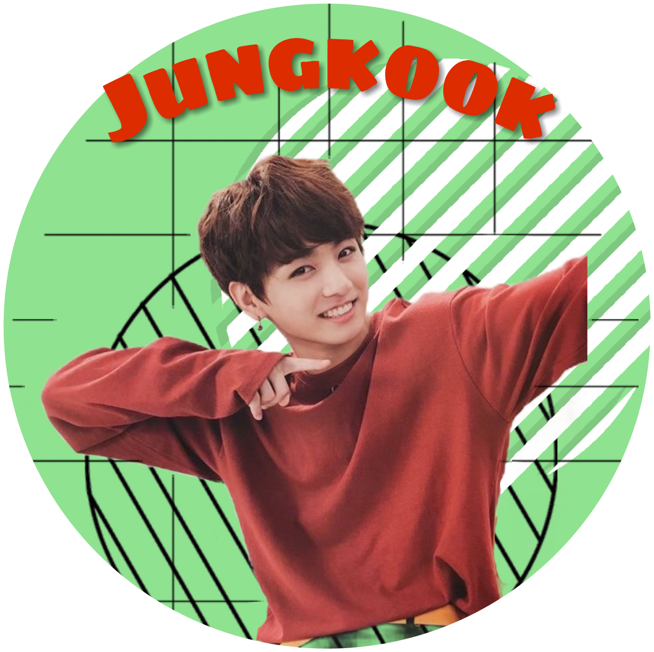 jungkook kook kookie bts army sticker by @kangdongwon