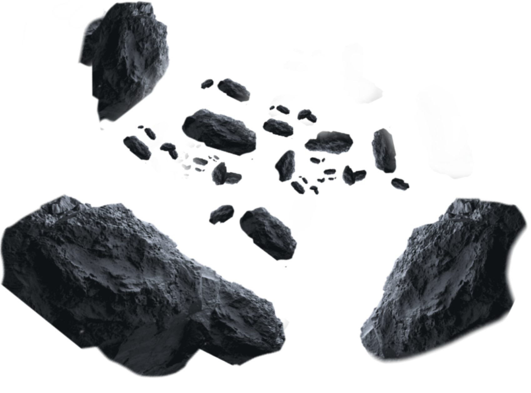 art rocks boulders sticker sticker by _dreamyj723_