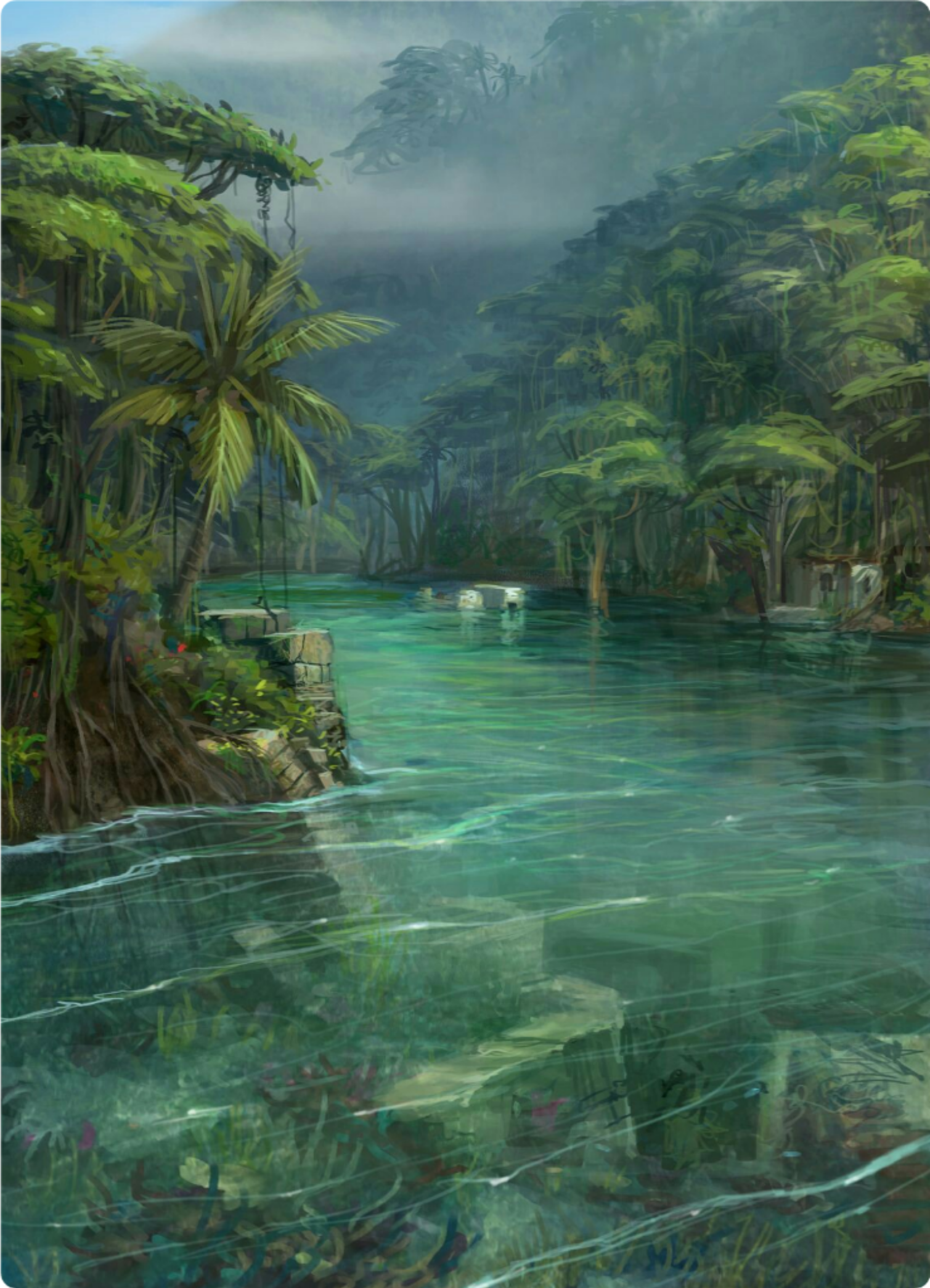 Unduh 500+ Background Jungle Art Gratis