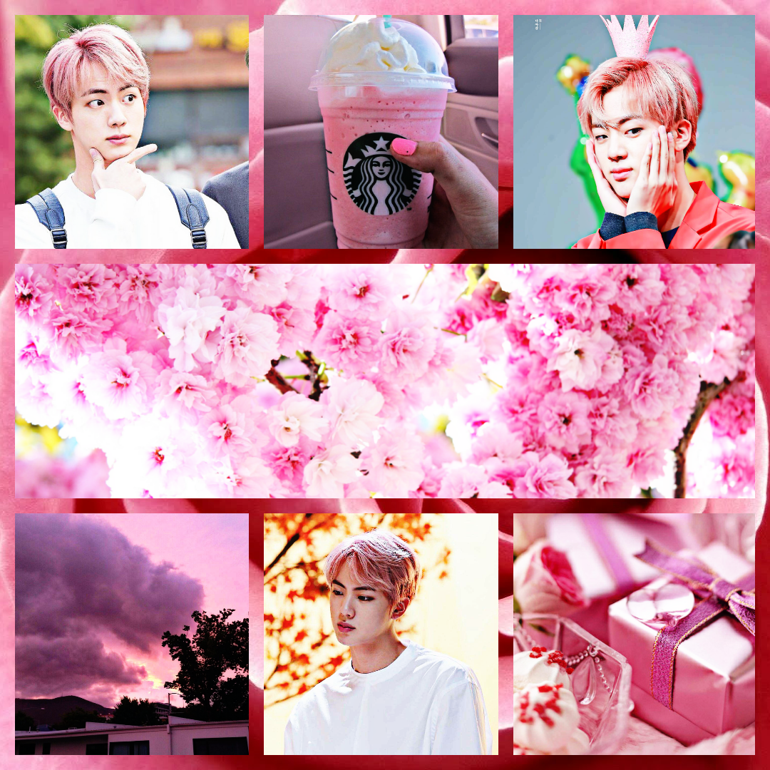 jin <b>bts</b> <b>collage</b> pink #jin #<b>bts</b> image by @<b>bts</b>-<b>collage</b>.