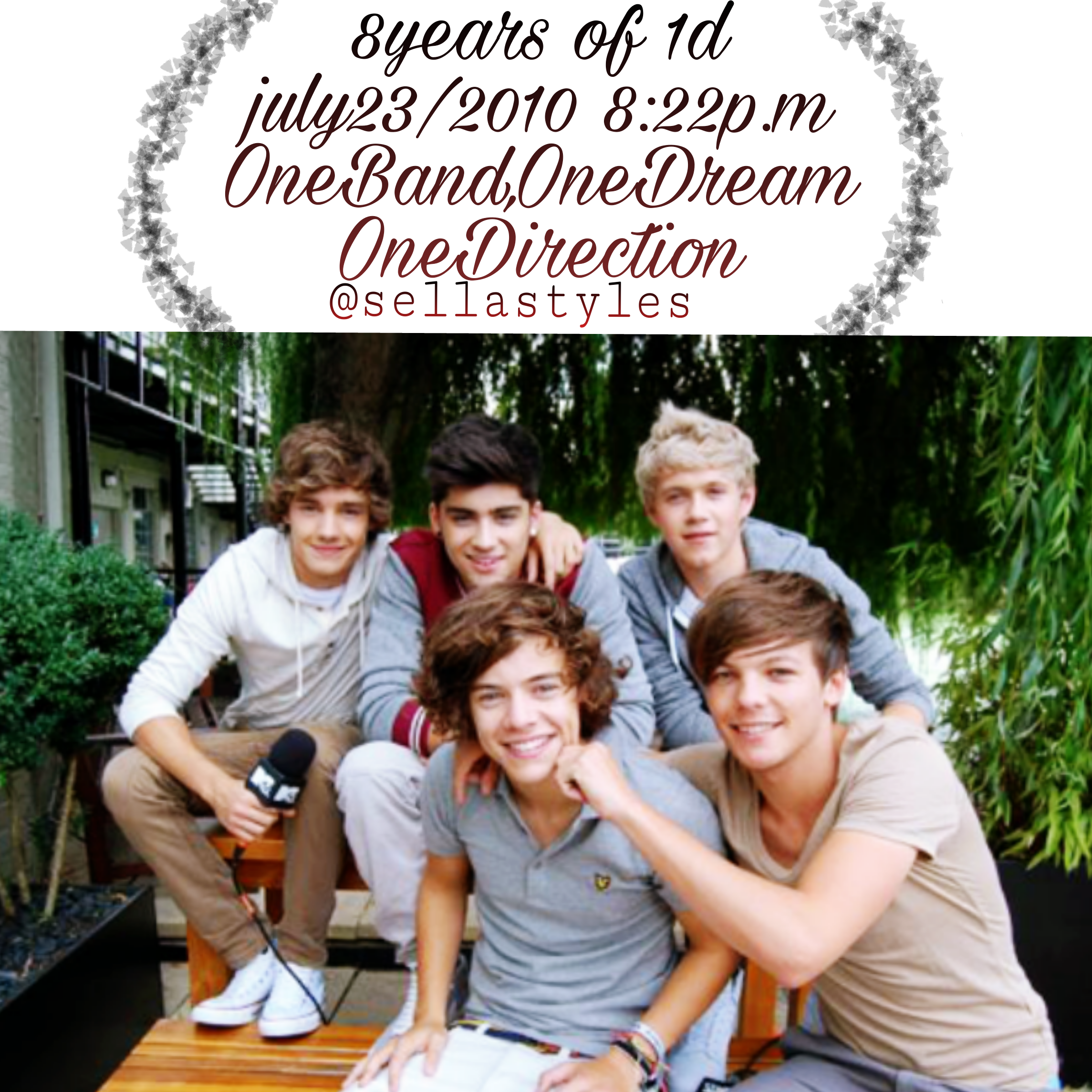 8yearsofonedirection It S Will Been Image By Nbaabdo49