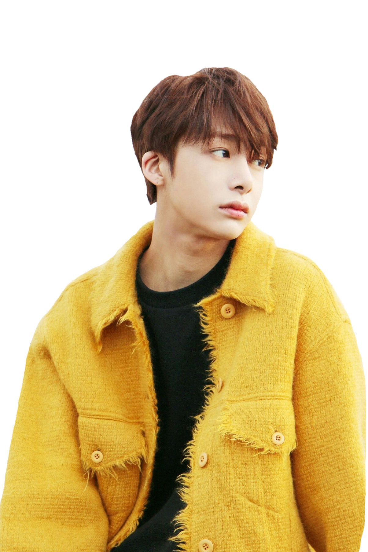 Monstax Hyungwon Yellow Cute Tumblr Kpop