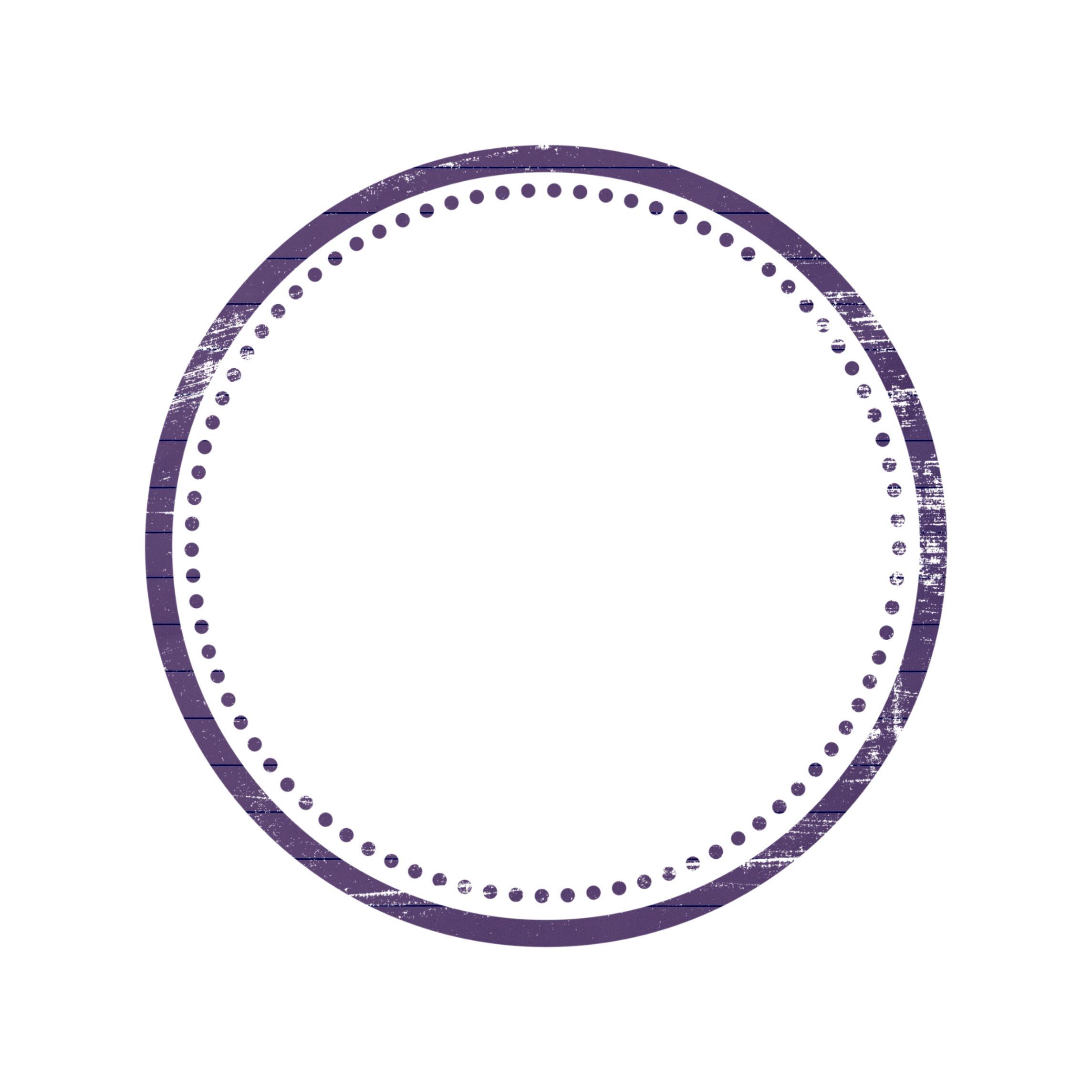 Purple Frame Circle Border Banner Circle
