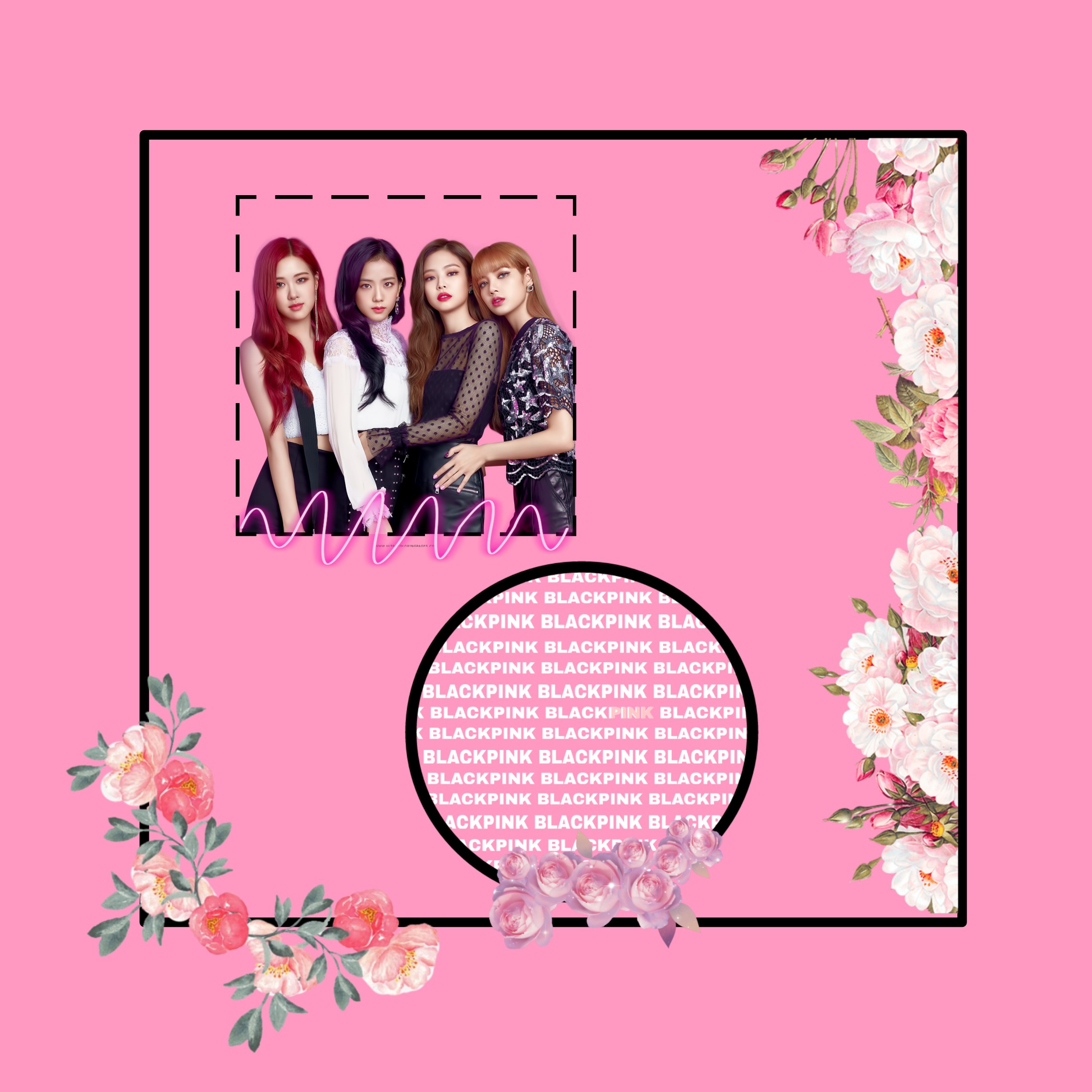 freetoedit kpop blackpink image by @latabuabatika