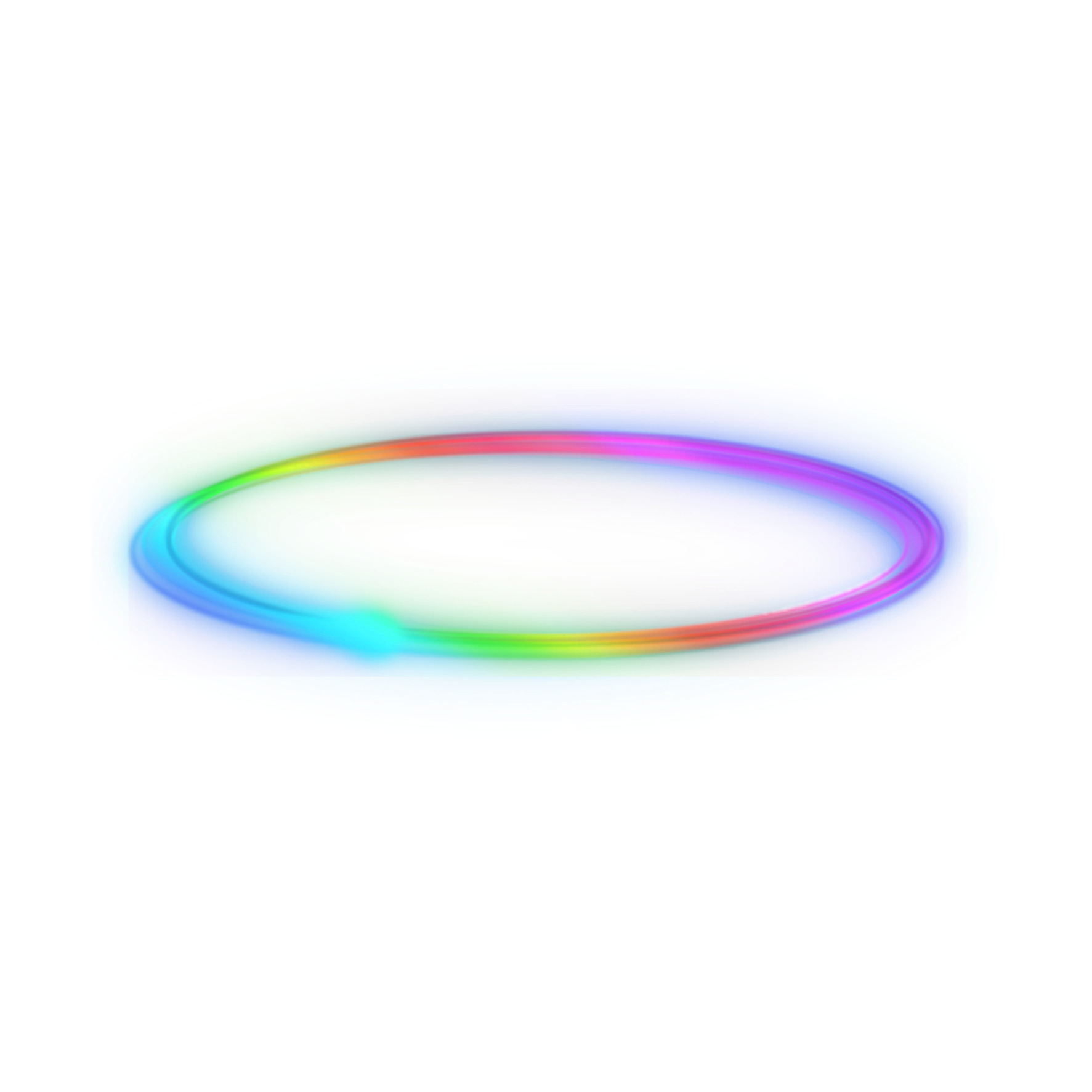 Нимб хромакей. Радужный нимб. Неоновый нимб. Нимб без фона для фотошопа.