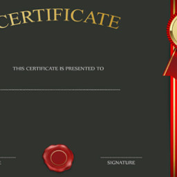 certificate freetoedit