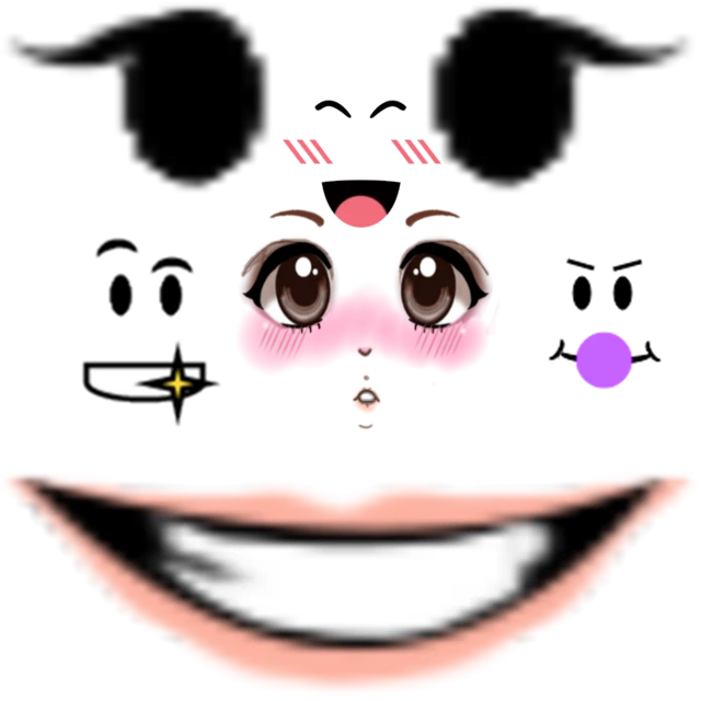 Roblox Faces Sticker By Yeetus