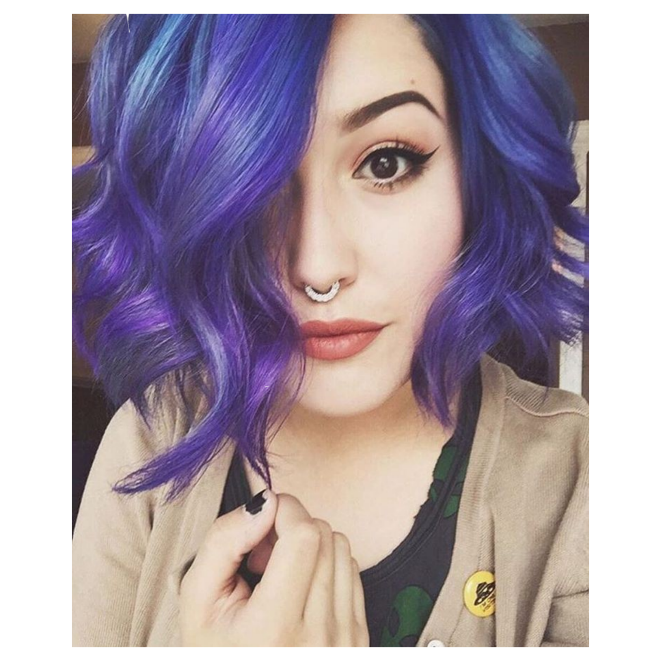 Sssniperwolf Purple Hair