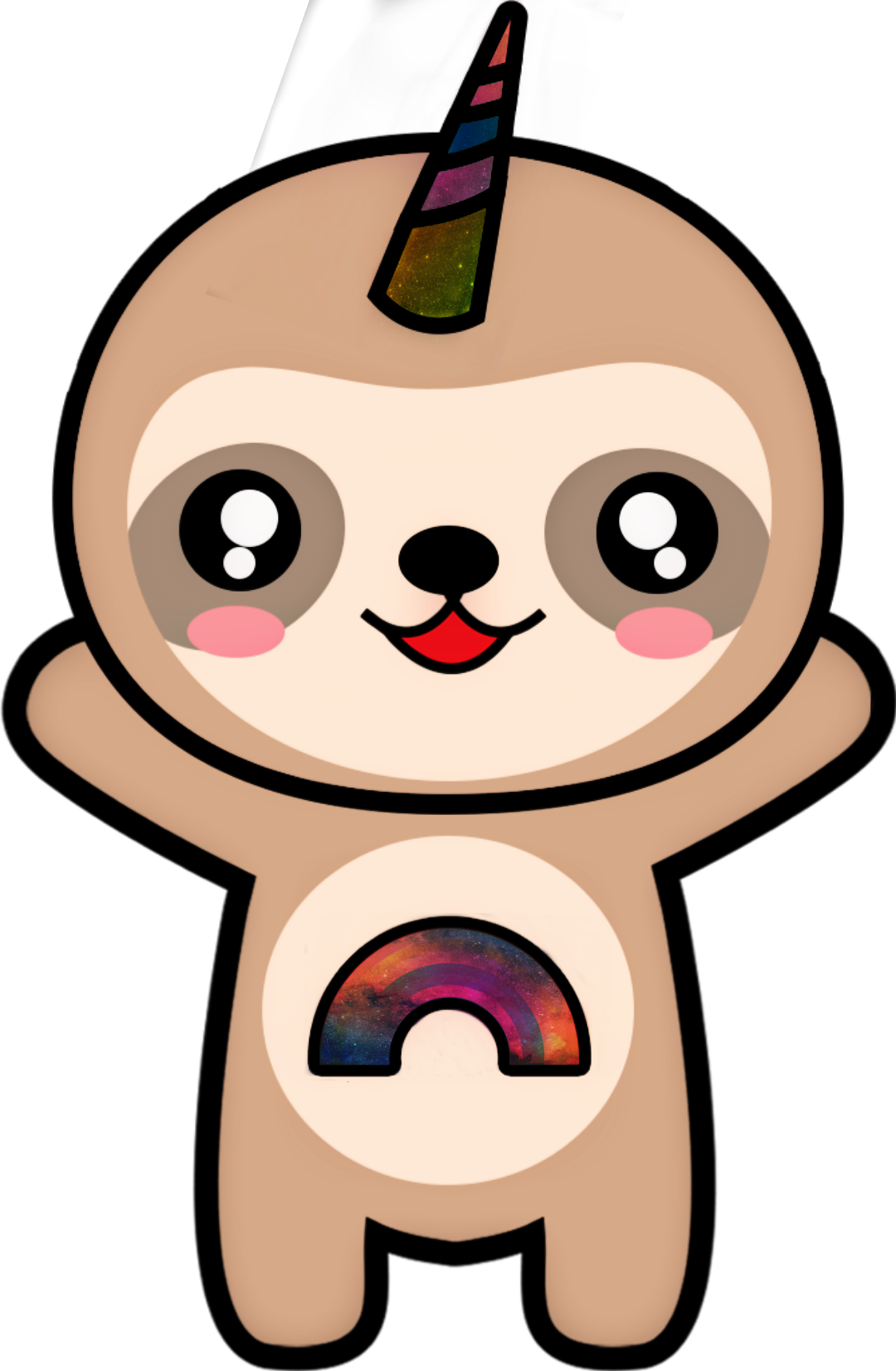 sloth sloths ftestickers challenge sticker by @missbee_