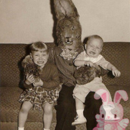 freetoedit rabbit strange grunge creepy