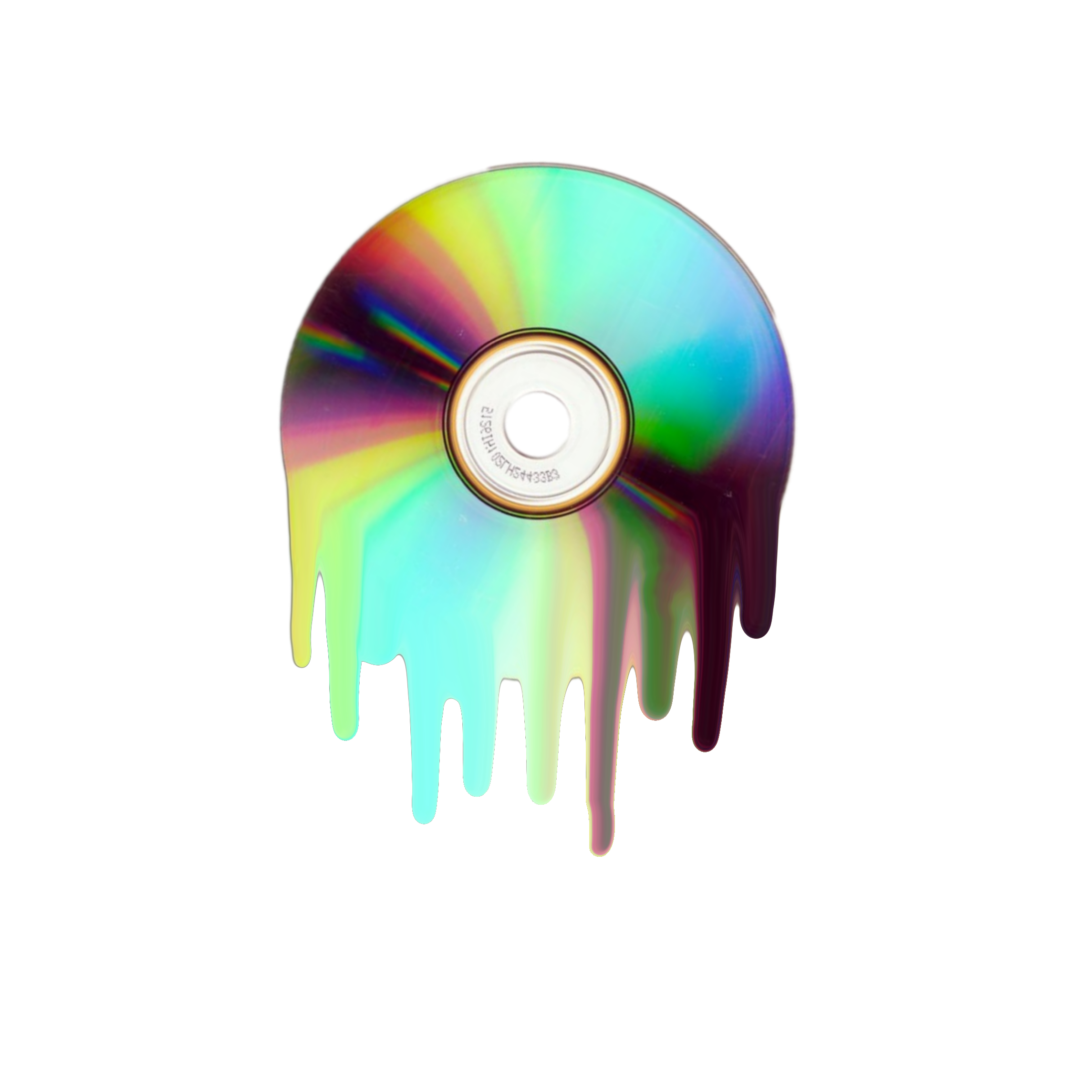 cd holographic holo aesthetic blue sticker by eva_jlingz