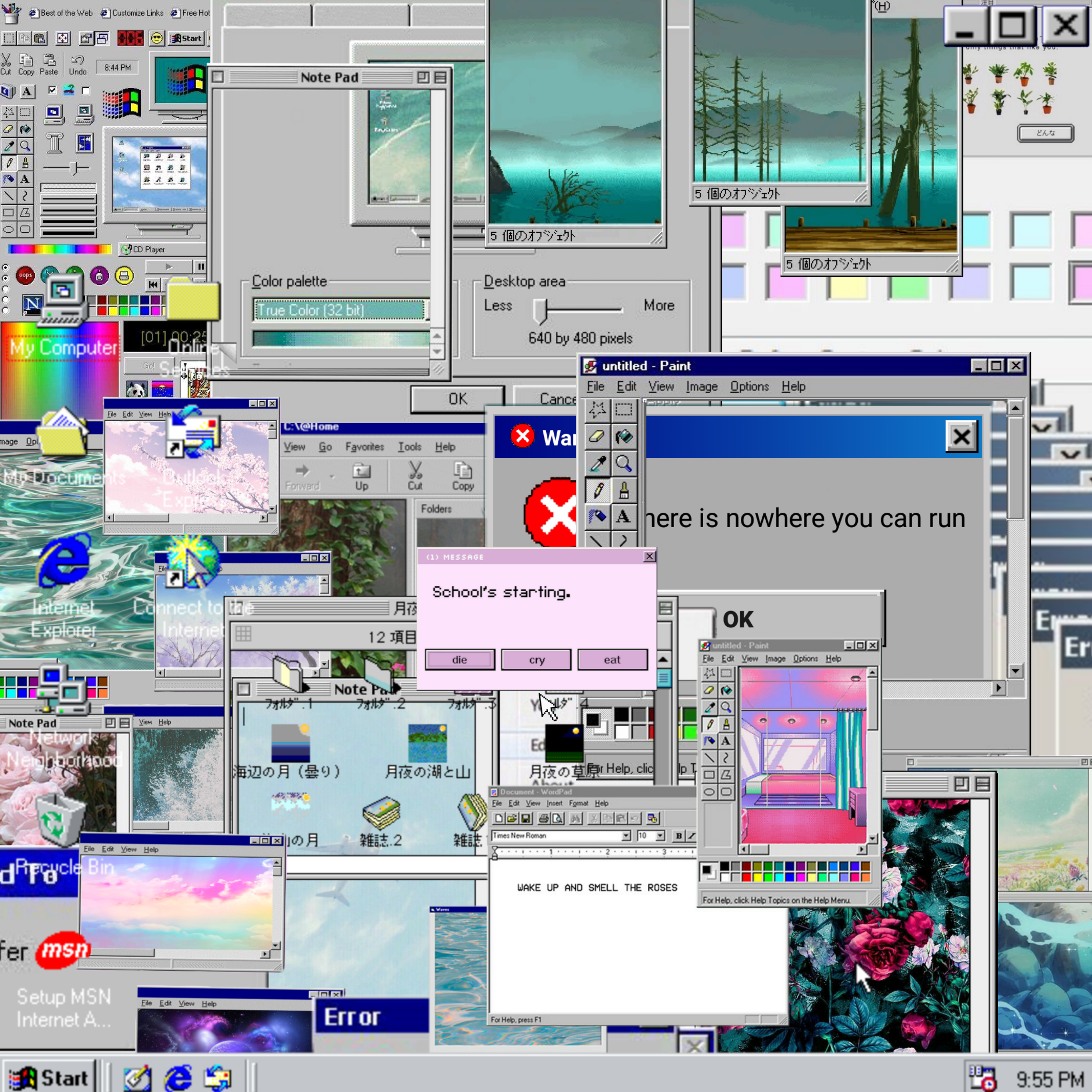 freetoedit aesthetic vaporwave windows 90s 80s 70s ret...