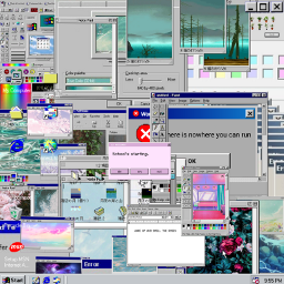 freetoedit aesthetic vaporwave windows 90s