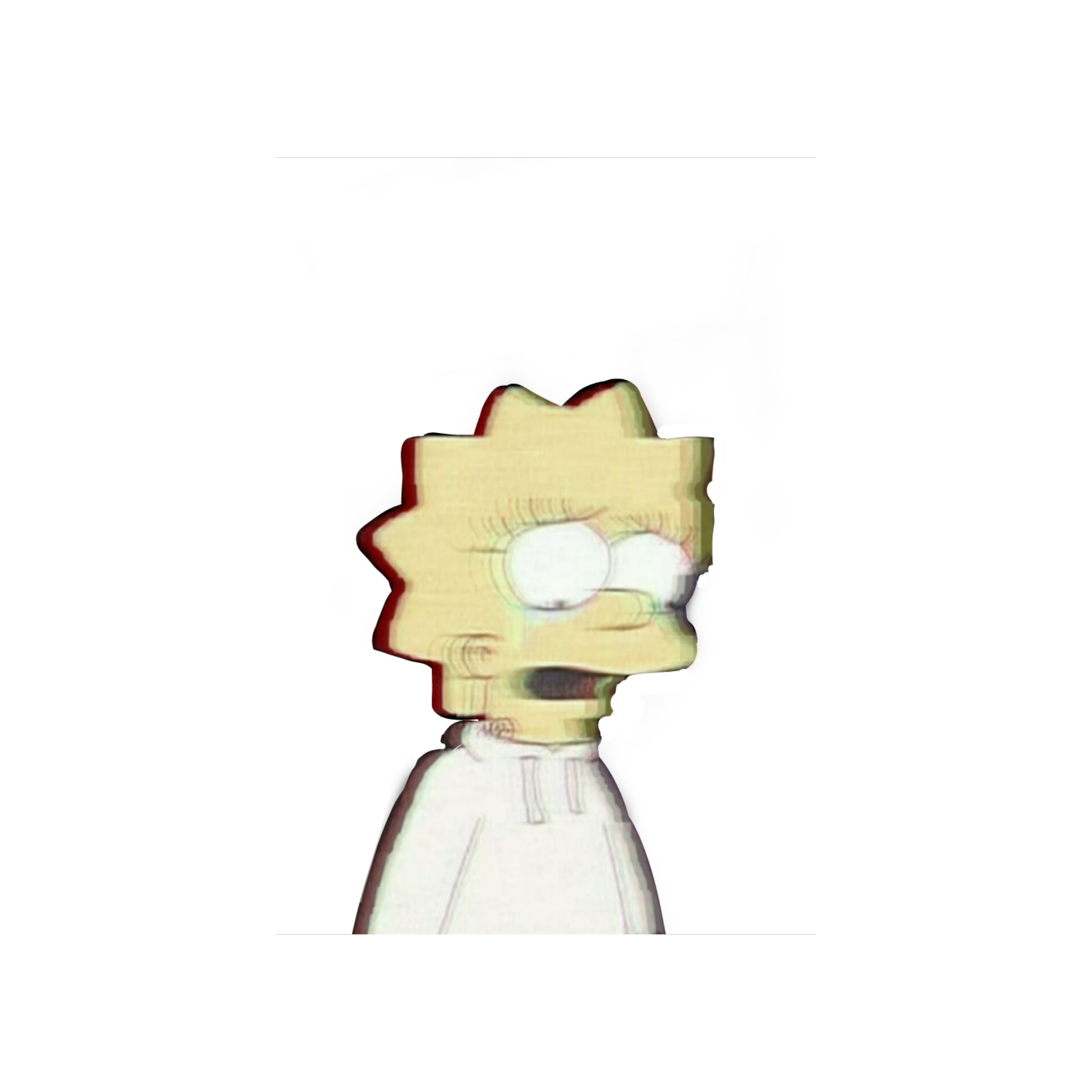 #glitch #simpson #simpsons #simpsonsfamily #tumblr #aesthetic #