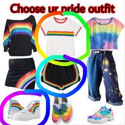 freetoedit pride outfit
