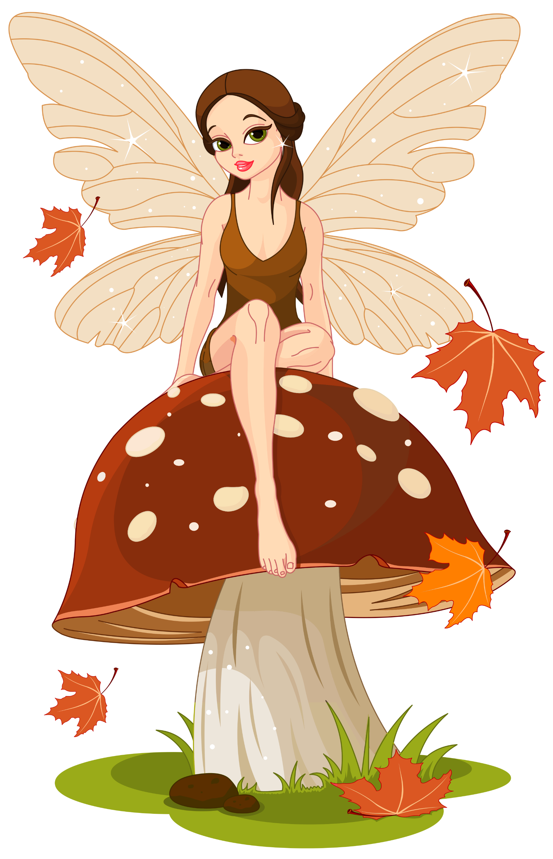ftestickers fairy mushroom autumn fall sticker by @pann70