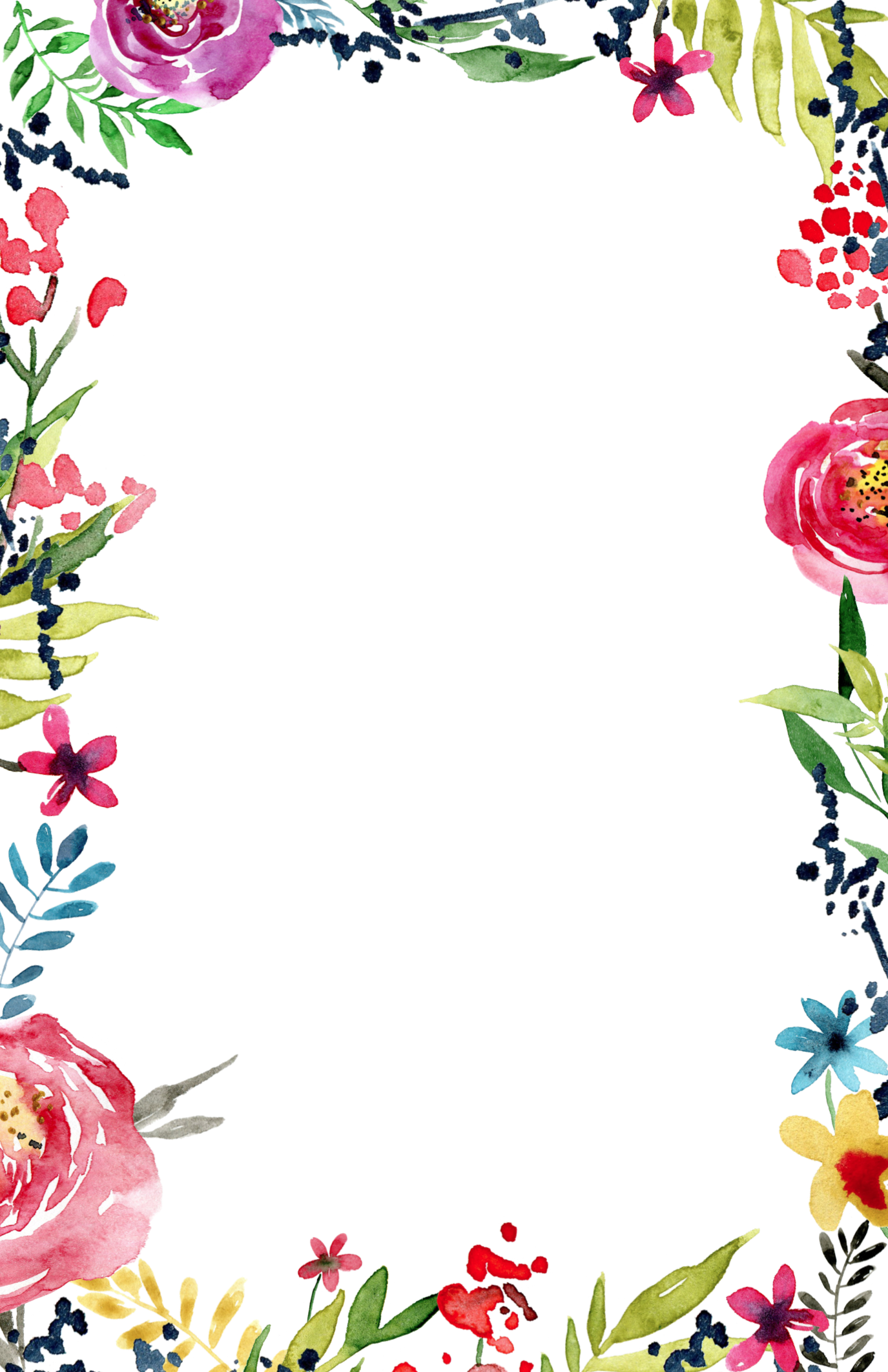 Ftestickers Frame Borders Flowers Sticker By pann70