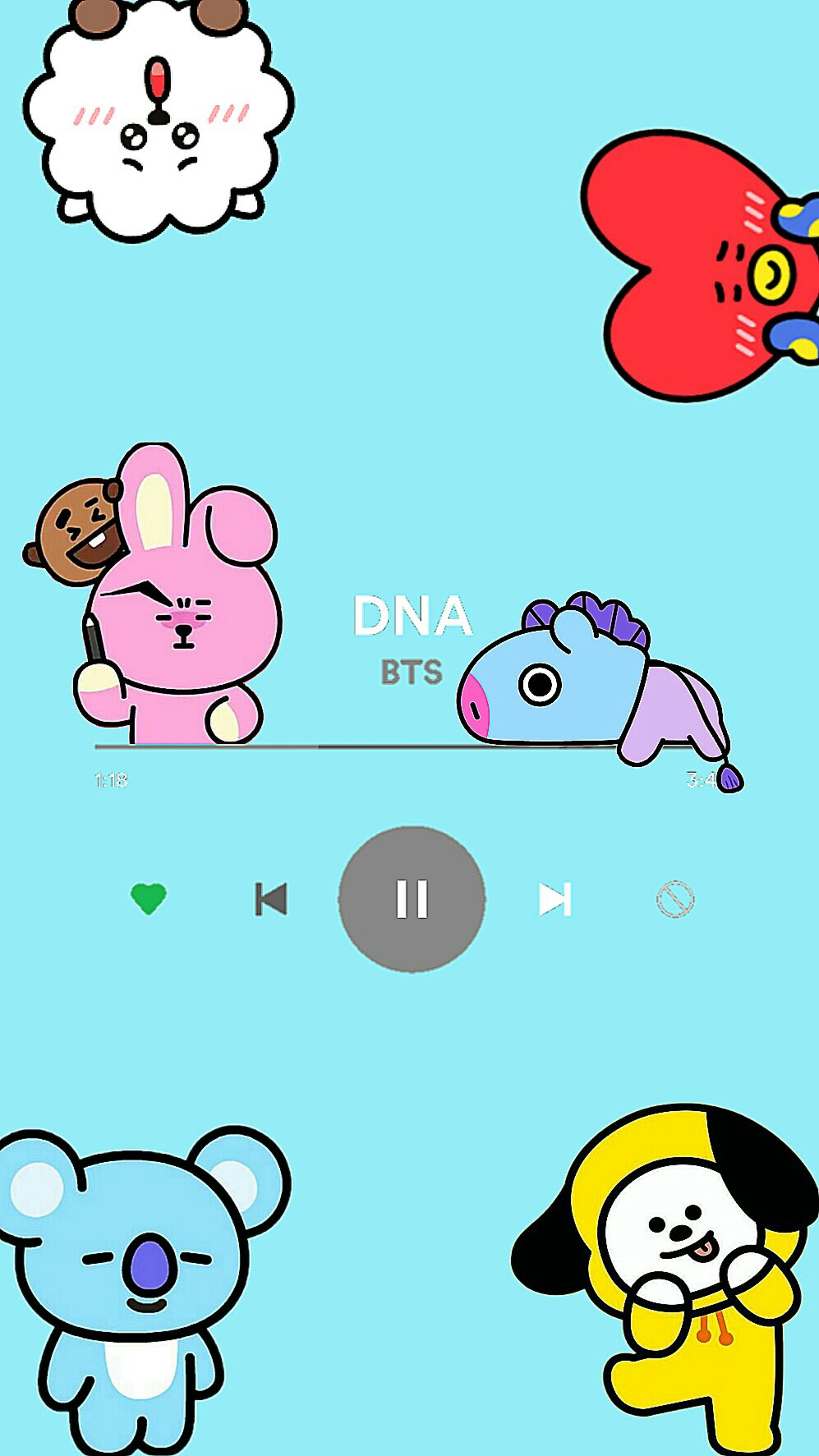 freetoedit BTS  wallpaper  BT21  