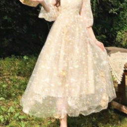 freetoedit girl dress glitter korea nature