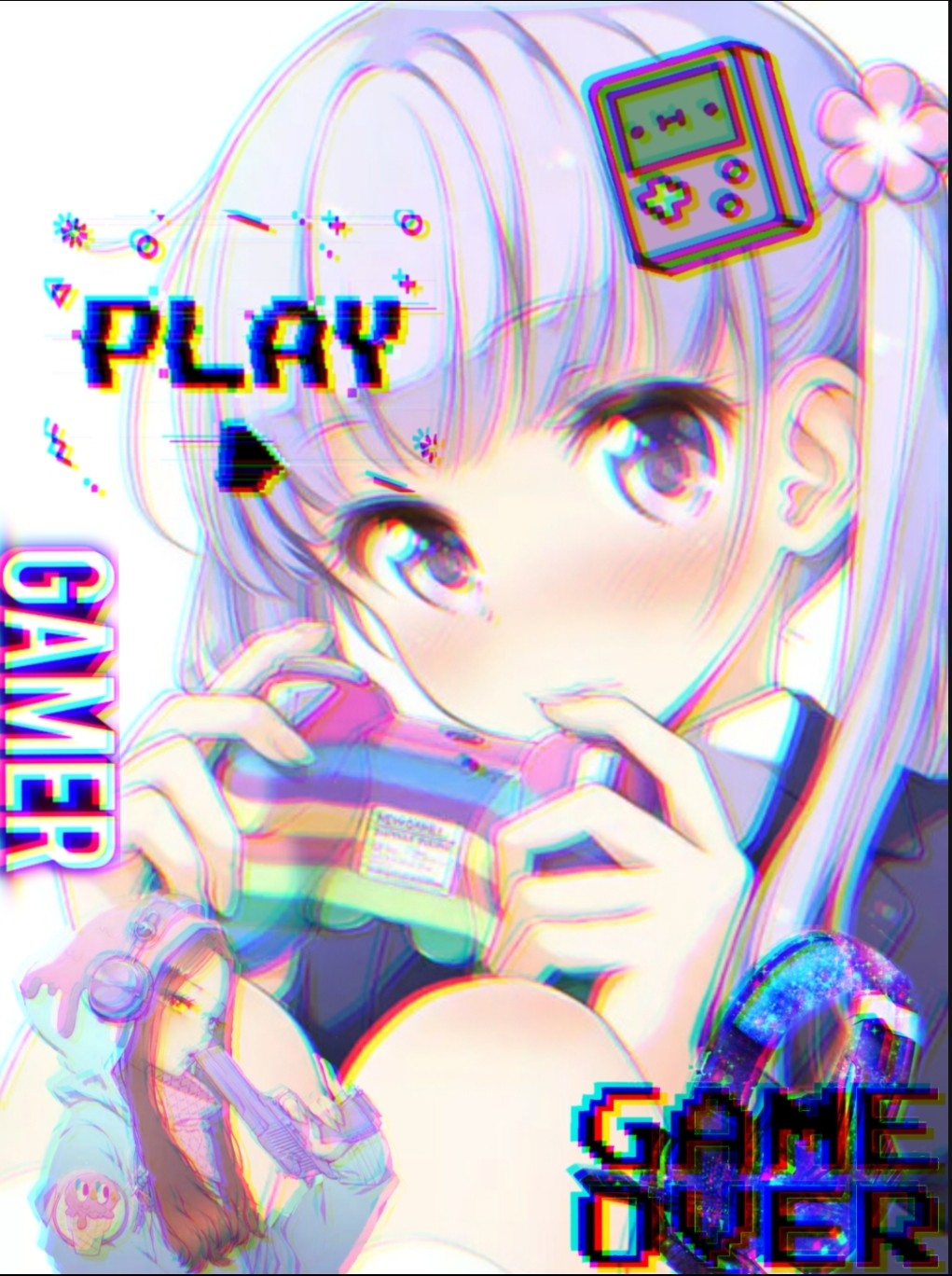 Anime gamer girl HD wallpapers  Pxfuel