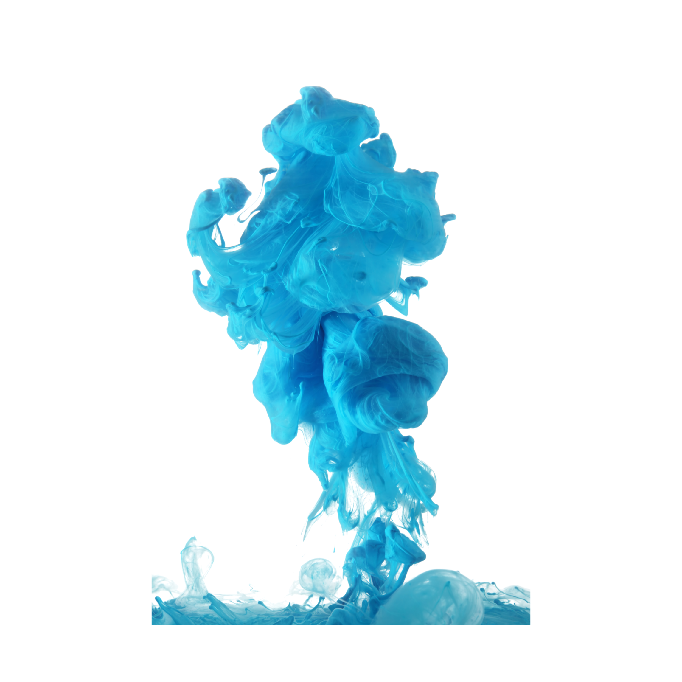 Humo Azul Sticker By Marina Dominguez