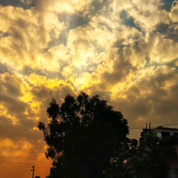 freetoedit clouds sun sunset god