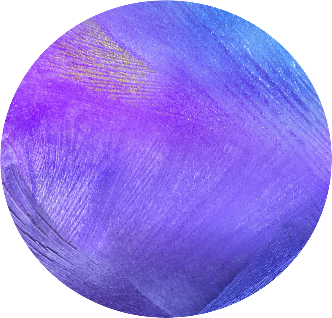 Фиолетовый круг на прозрачном фоне