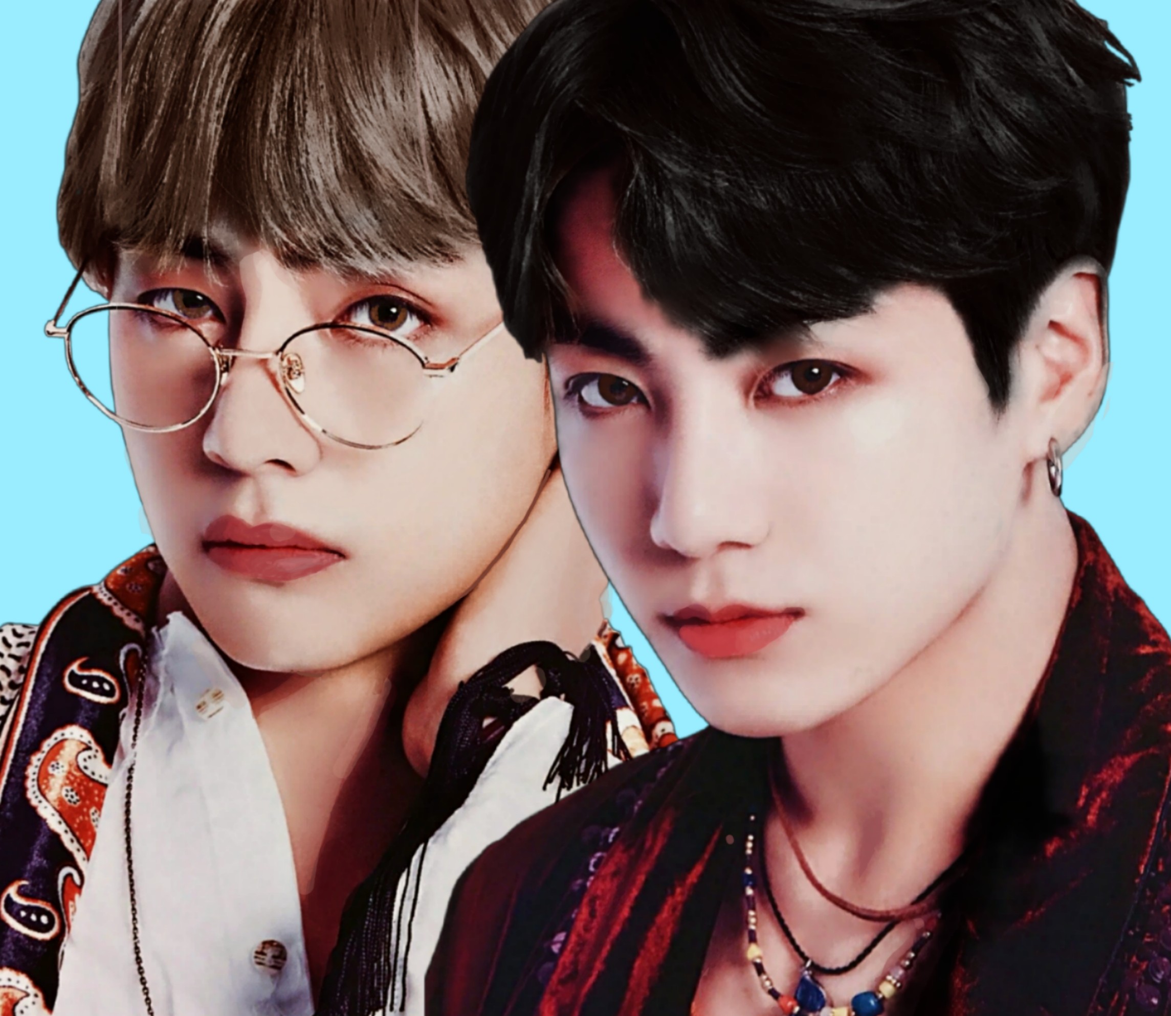 bts vkook taehyung jungkook - Image by Lena