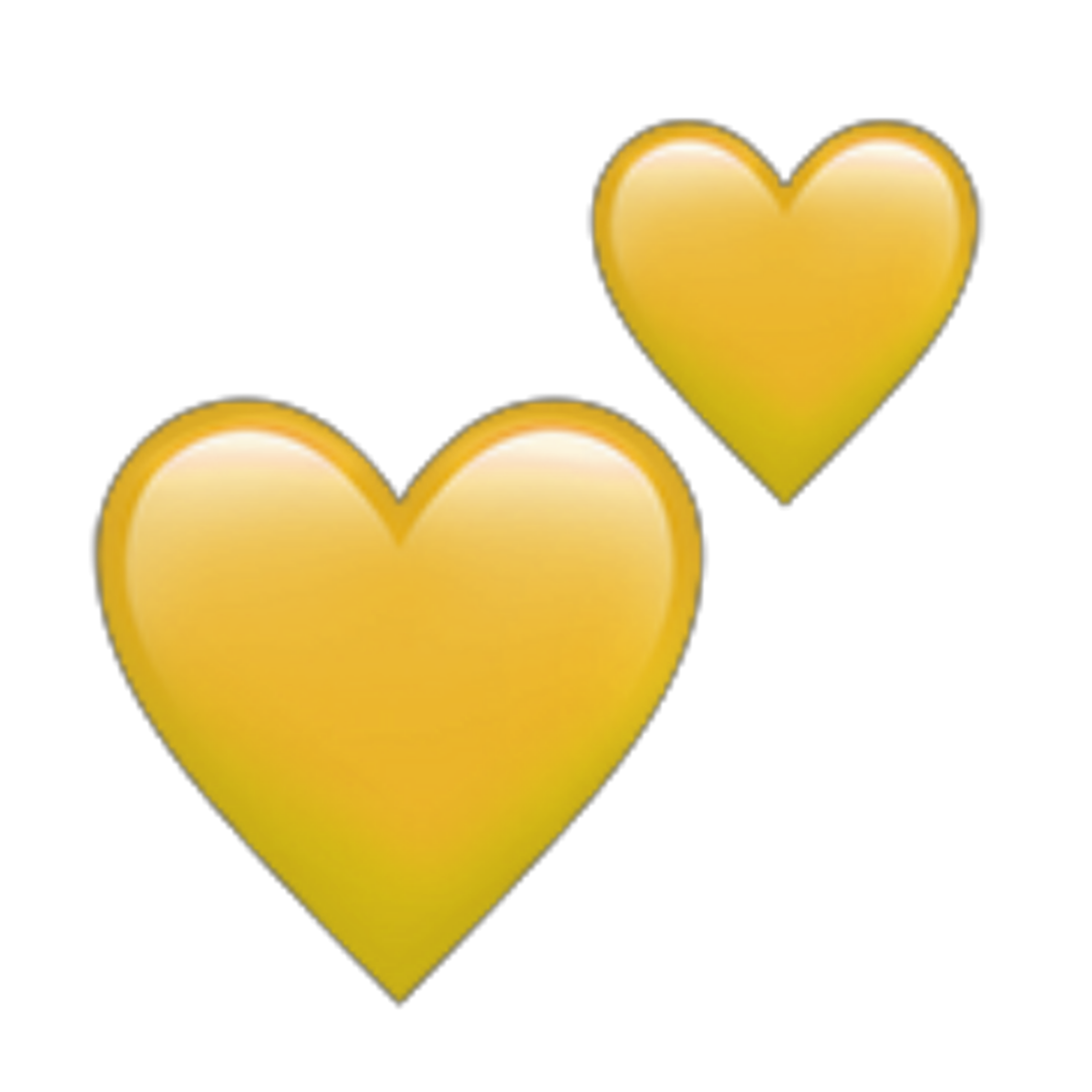 yellow-heart-freetoedit-yellow-heart-sticker-by-snmyart