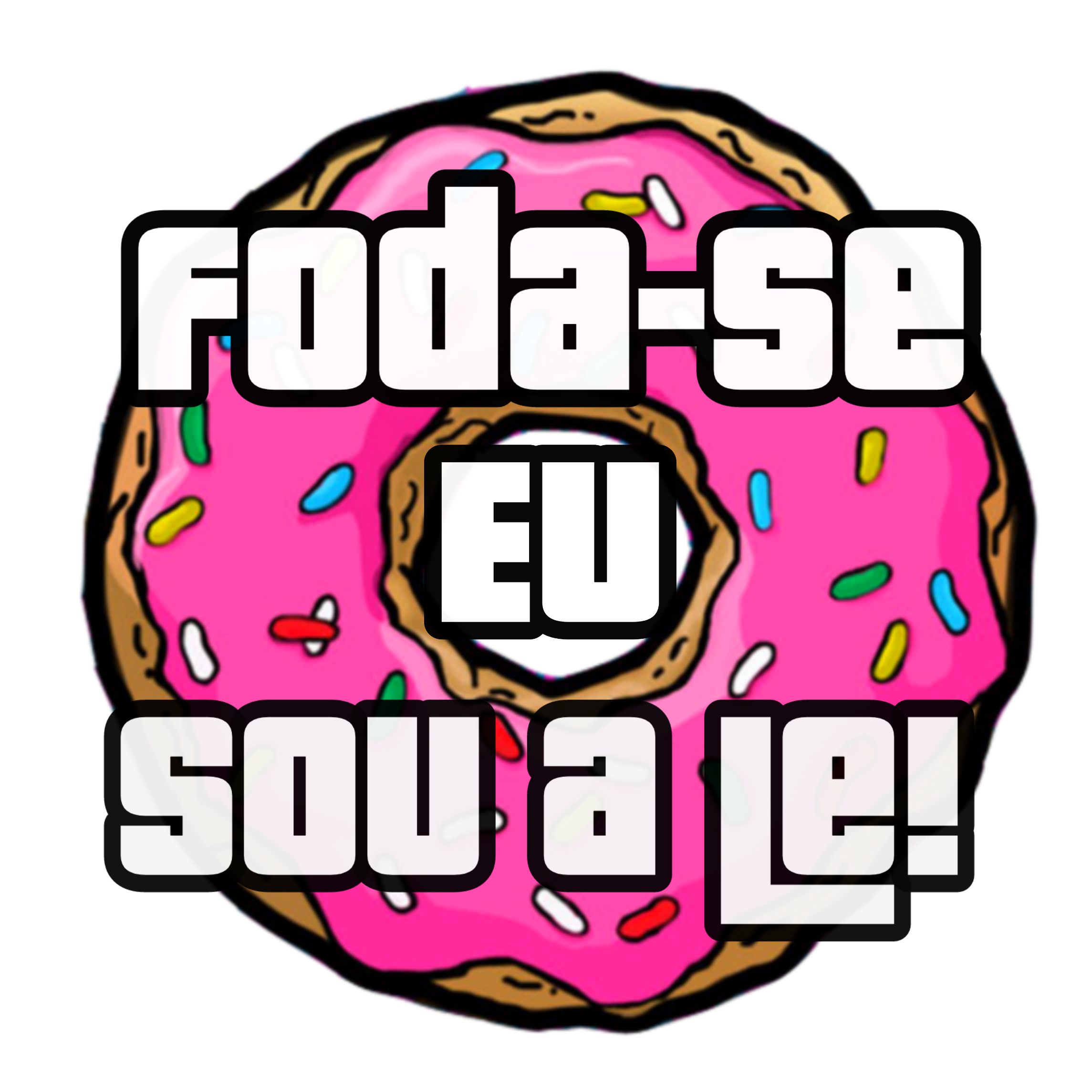 Foda Se Sticker By Sants5