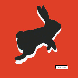 freetoedit rabbit 3d bunny red