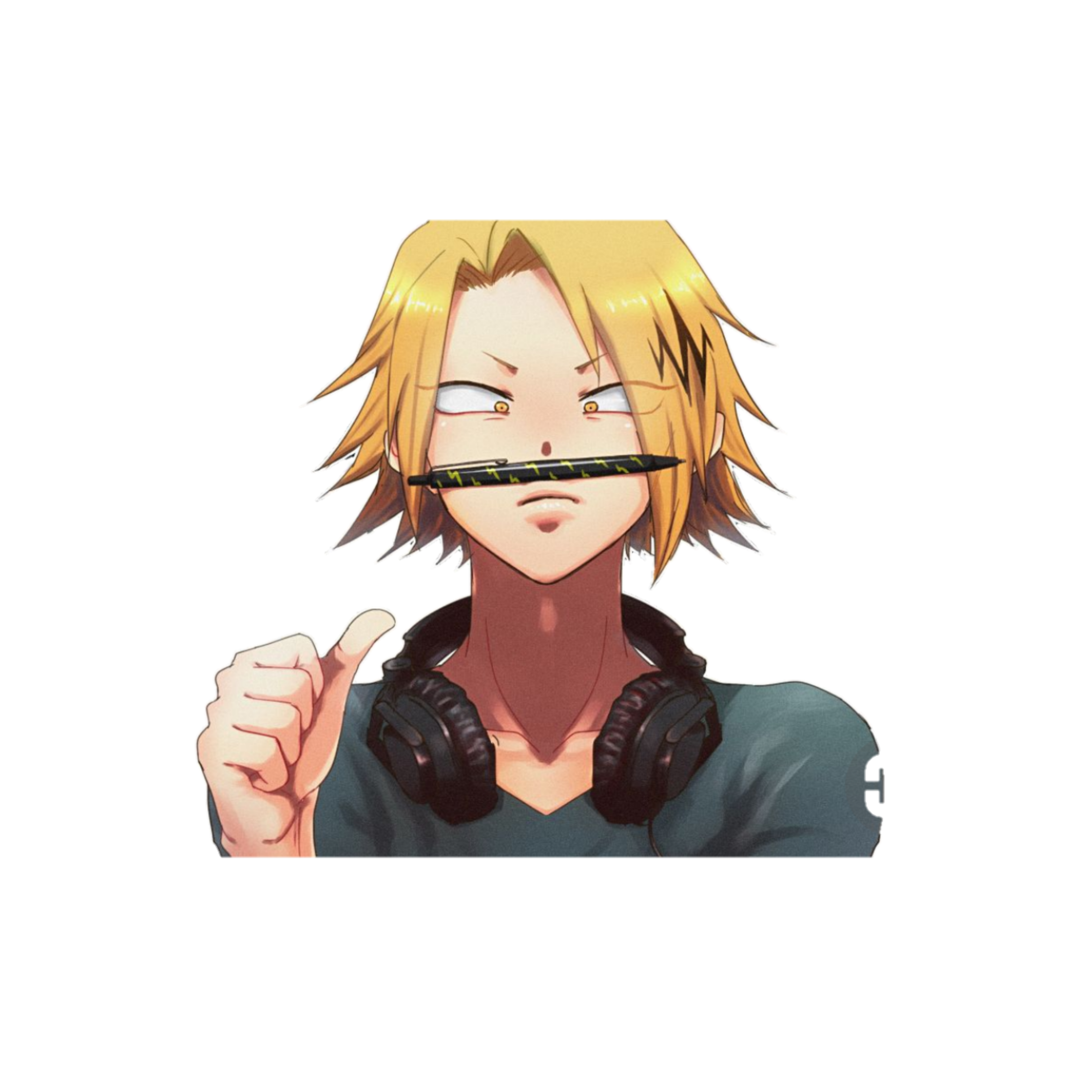 Denki Kaminari Mha Bnha Freetoedit Sticker By Episode 9079