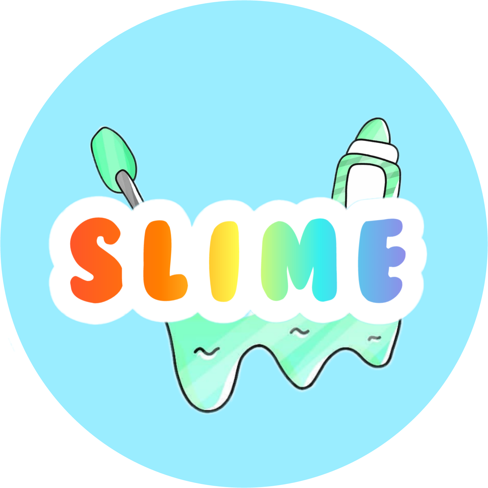  slime  logo  dacreditos slimes da cr ditos si usas 