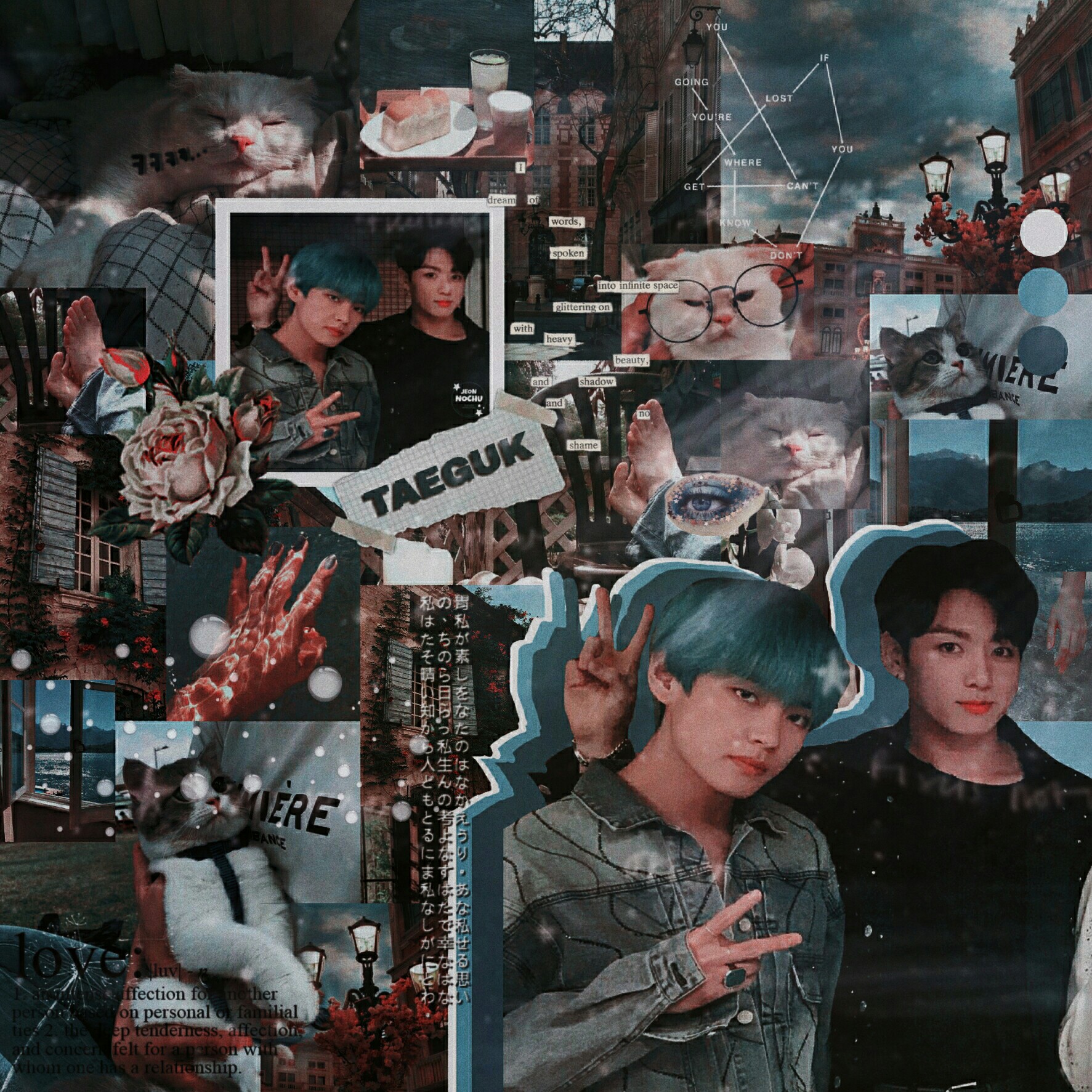 Freetoedit Vkook Taekook Taehyung Jungkook Aesthetic