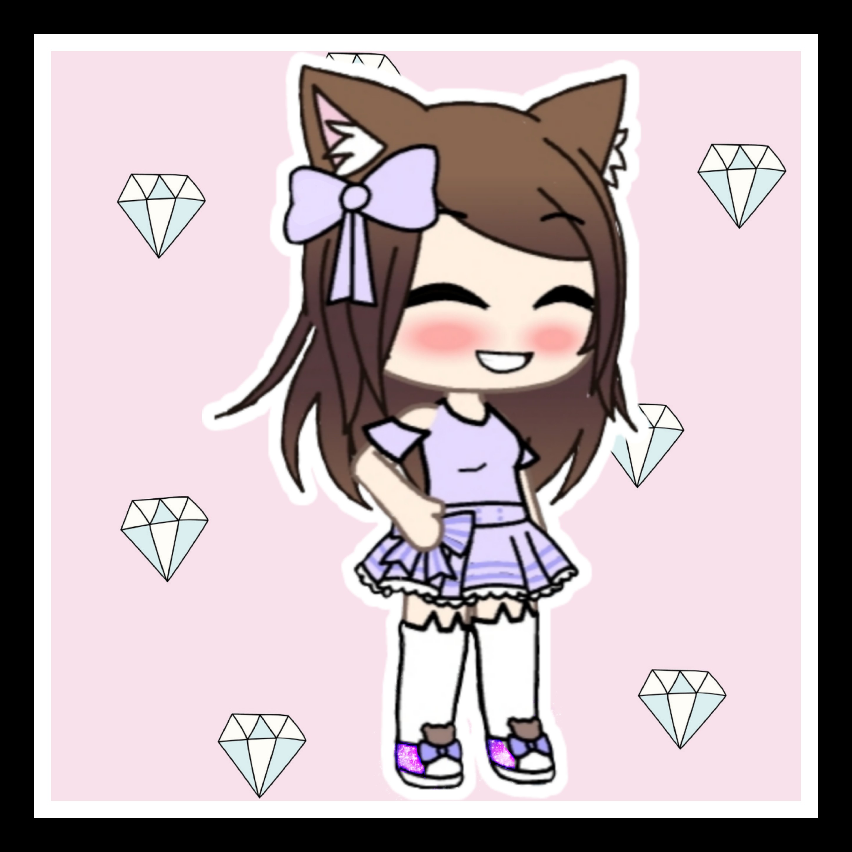 freetoedit gacha  life  gachalifeedit diamond 