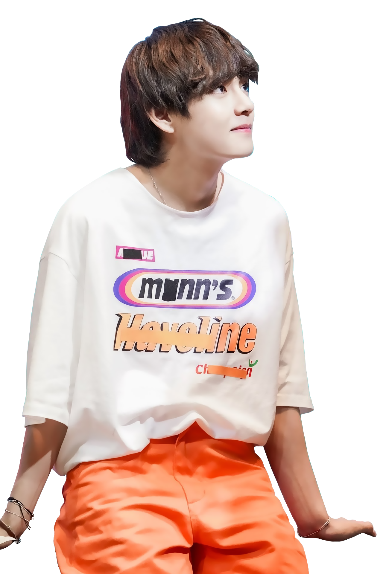 Bts Taehyung V Orange Fanmeeting Cute Annel