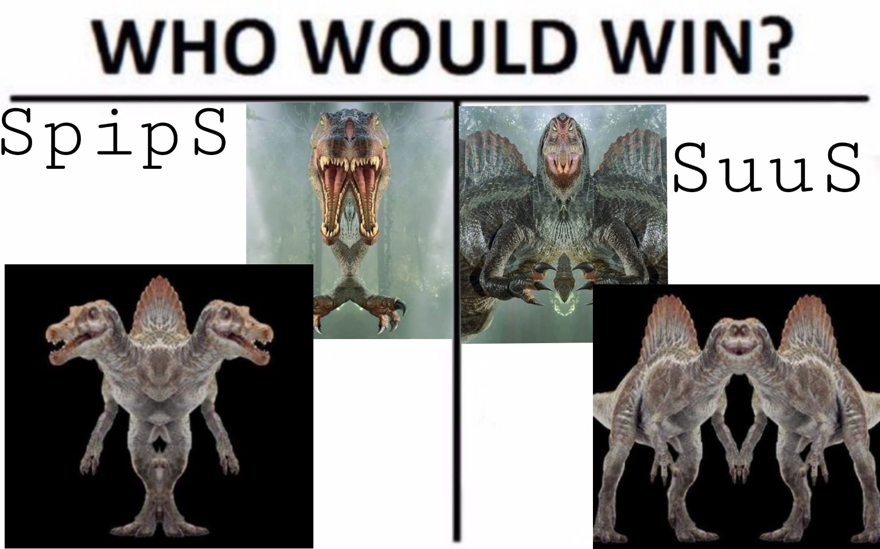 freetoedit wot? meme 2019 spinosaurus jurassicpark...