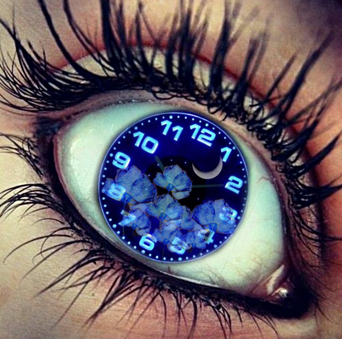 Глаз часы