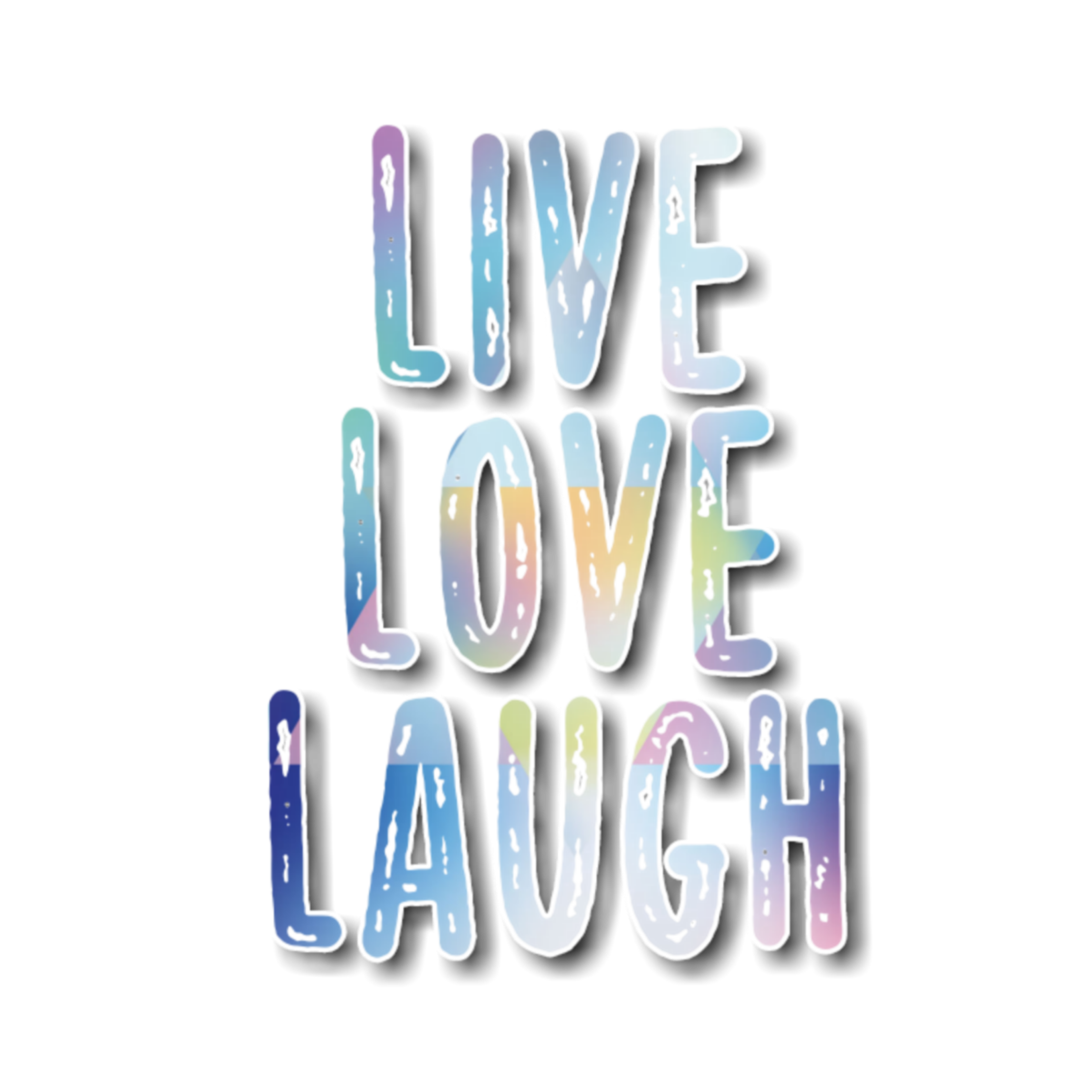 live love laugh freetoedit live sticker by multifandomsxo