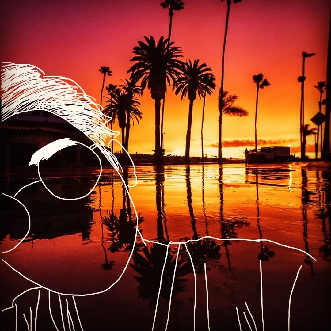 Drawing Drawingeffect Sunset Beach Image By Jerricho Drawing Drawingeffect Sunset Beach Image By Jerricho