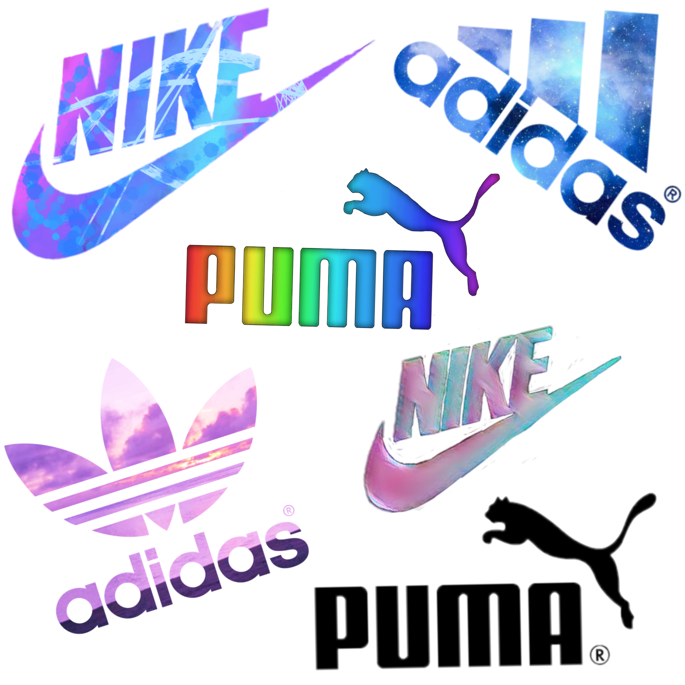 nike y puma