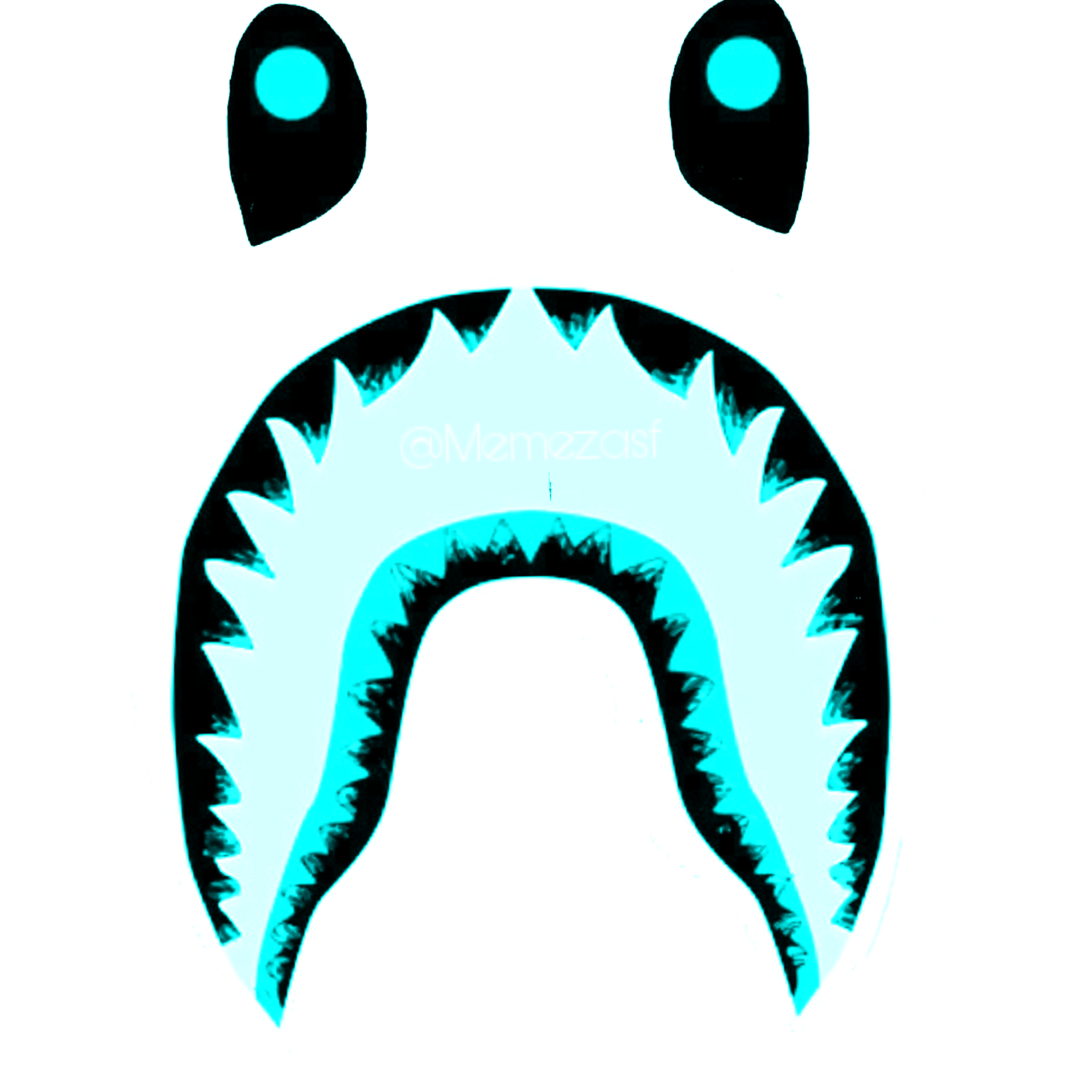 Bape Shark Logo.png 550