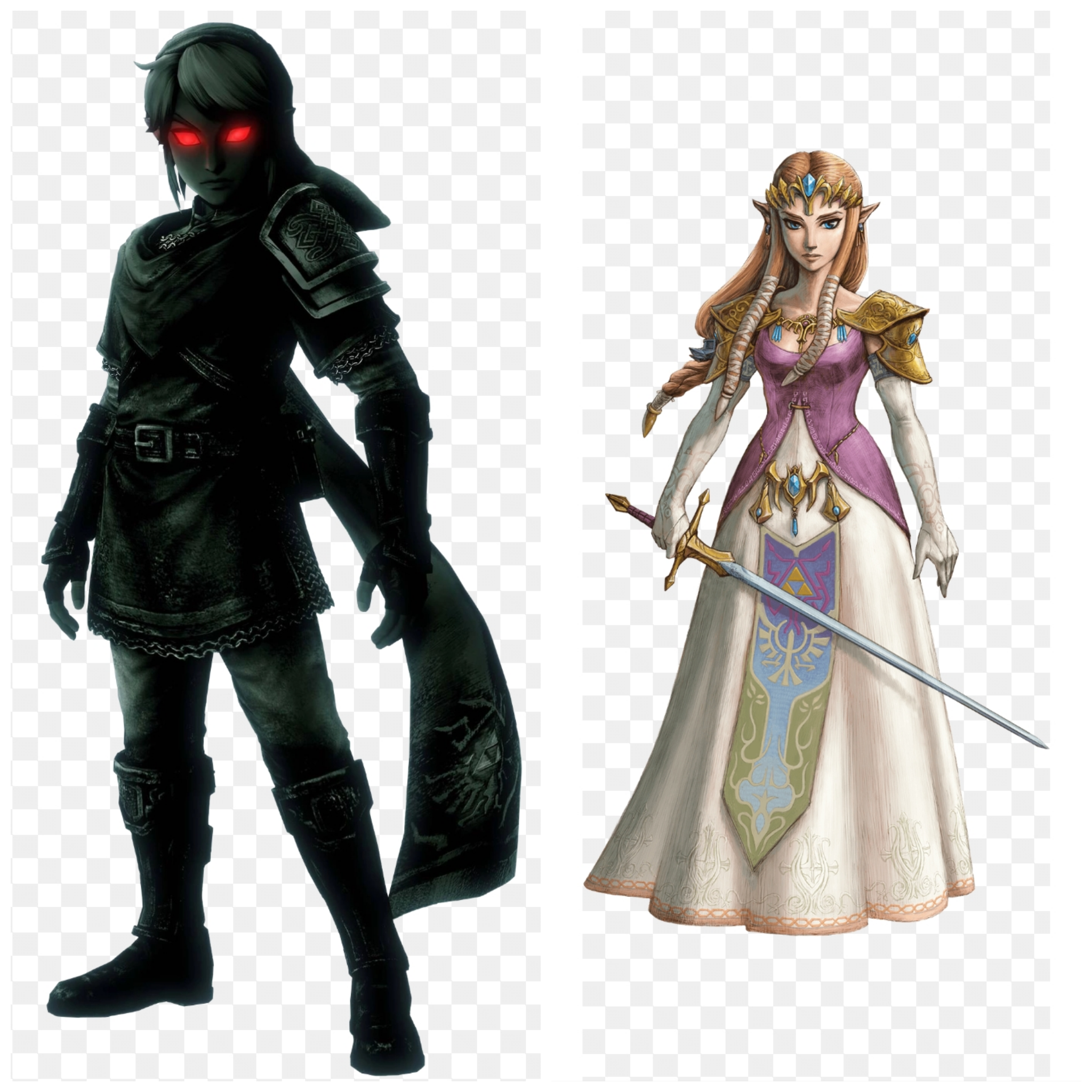 Darklink Zelda Dark Link Und Zelda Image By Allie