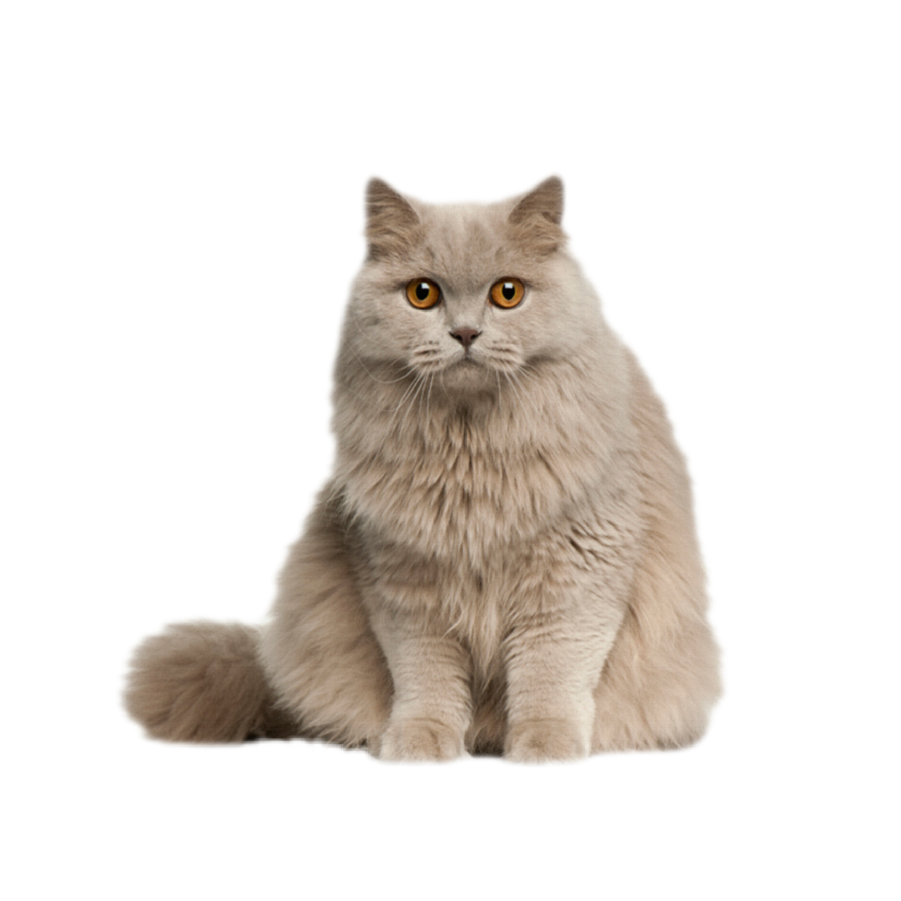 Cat Kitten Kitty Feline Fluffy Longhair Gray Fur Precio
