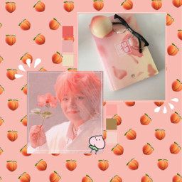 peach peachy kimtaehyung album kpop freetoedit