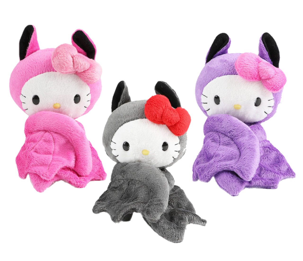 goth hello kitty plush