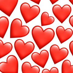 hearts presets overlays red emoji freetoedit